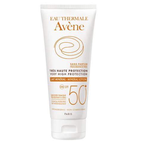 Avène Sun Mineral Lotion SPF50+ .